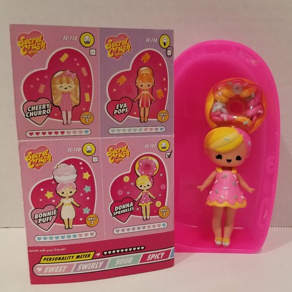 Secret Crush Minis Donna Sprinkles Doll, EUC - Picture 5 of 10